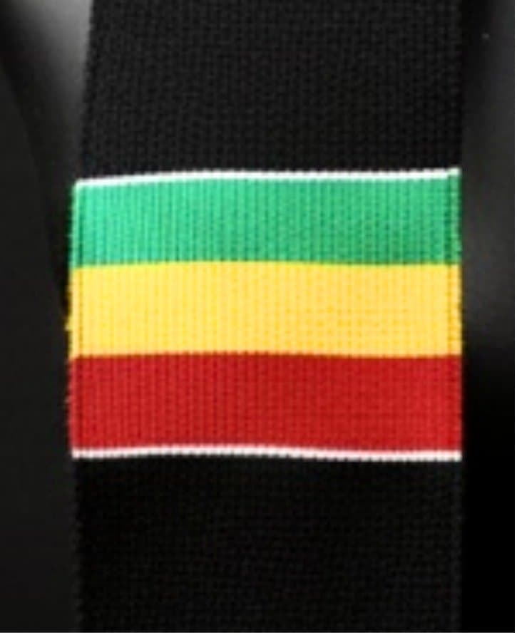 Flag Bands, close up