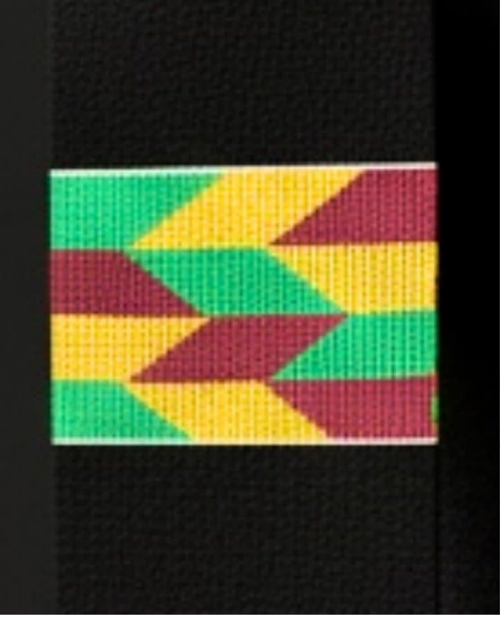 Kente Pattern, close up